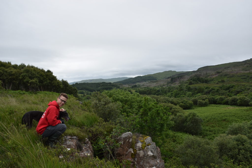 Henry and Ruby on Hill Opposite