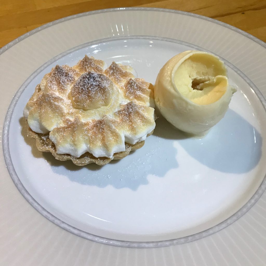 Lemon Meringue with Lemon Curd Ice Cream - 20180912