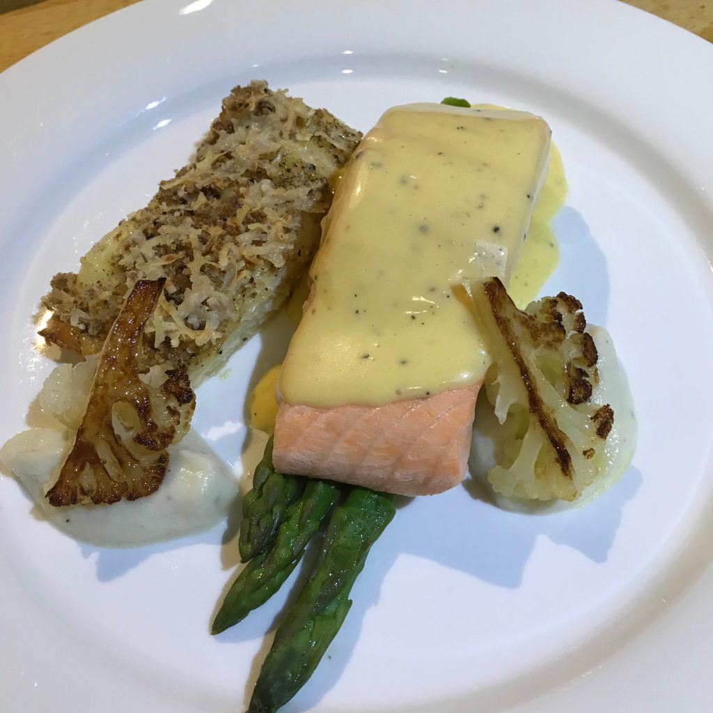 Salmon with Hollandaise - 20180910