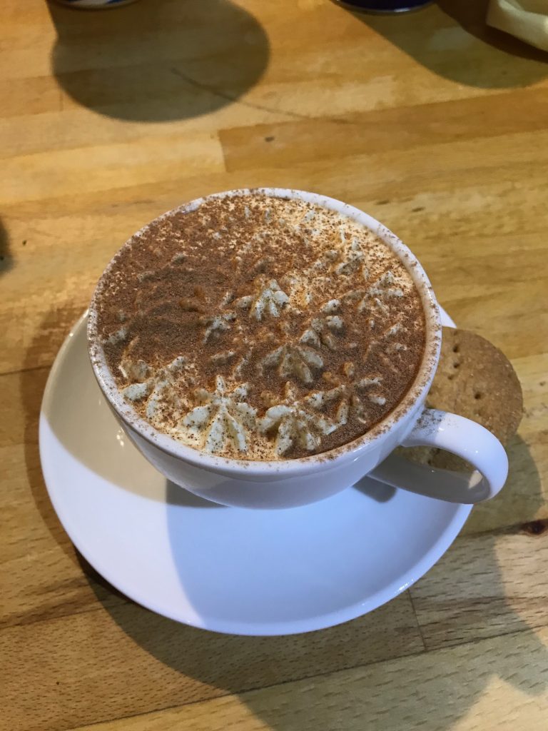 20190425 - Dark Chocolate Cappuccino Mousse with Shortbread Biscuits