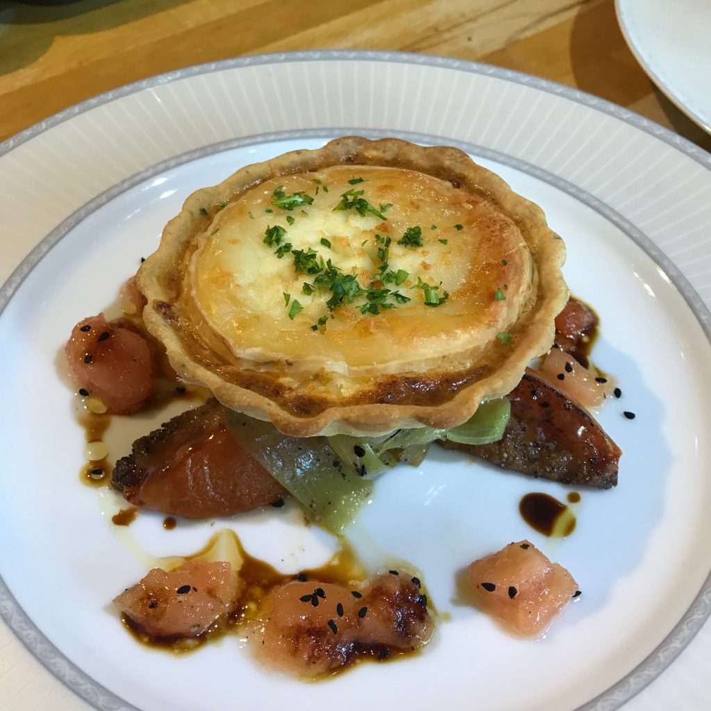 20190502 - Smoked Haddock and Goat's Cheese Tart