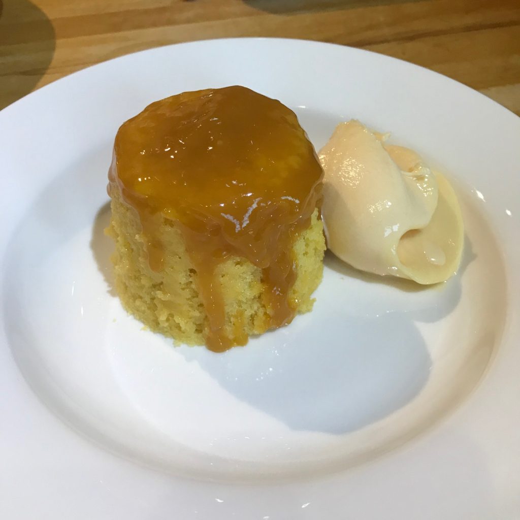 20190503 - Steamed Orange Sponge with Hot Orange Sauce