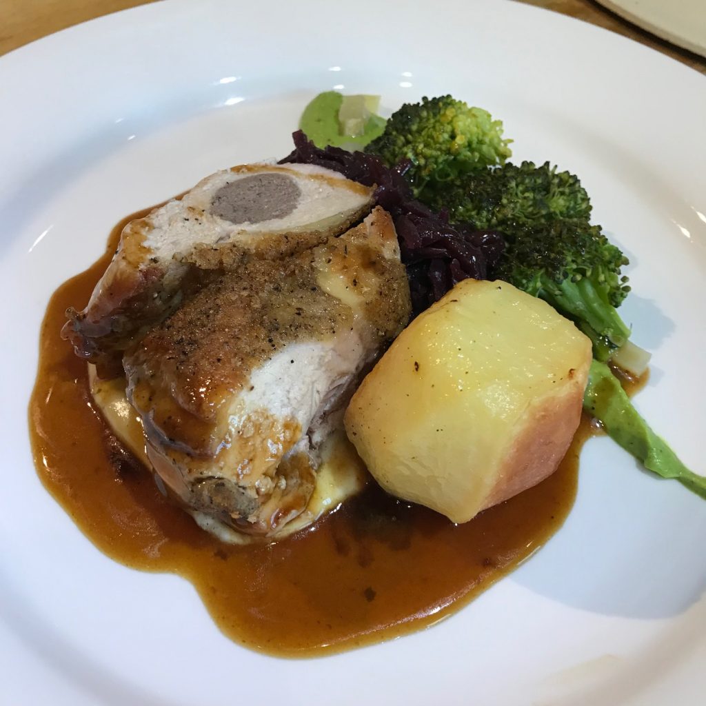 20190507 - Guinea Fowl with Black Pudding