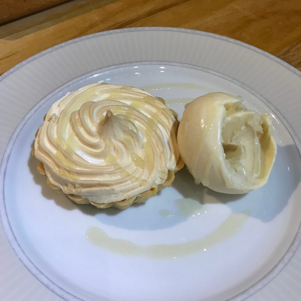 20190508 - Lemon Meringue Pie with Lemon Curd Ice Cream