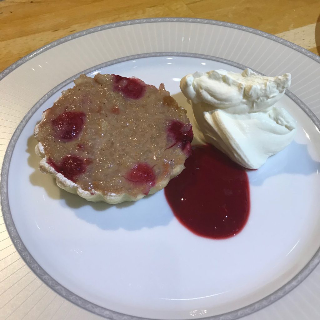 20190509 - Raspberry Rice Pudding Tart