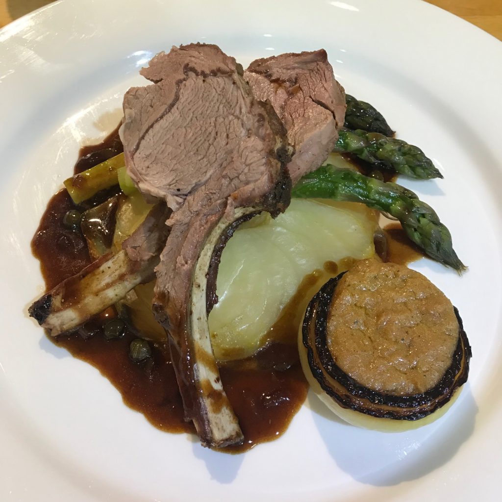 20190515 - Lamb with Roast Onion Purée