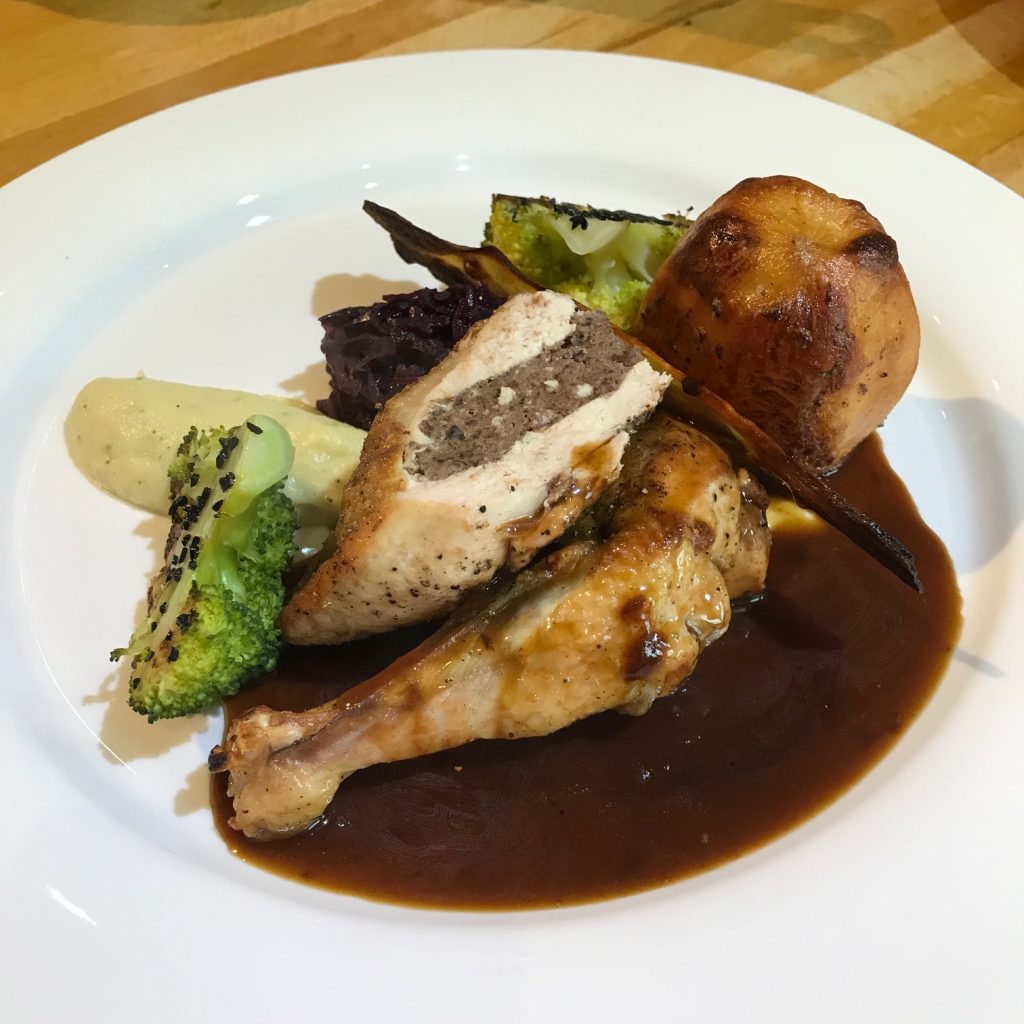 20190529 - Guinea Fowl with Black Pudding