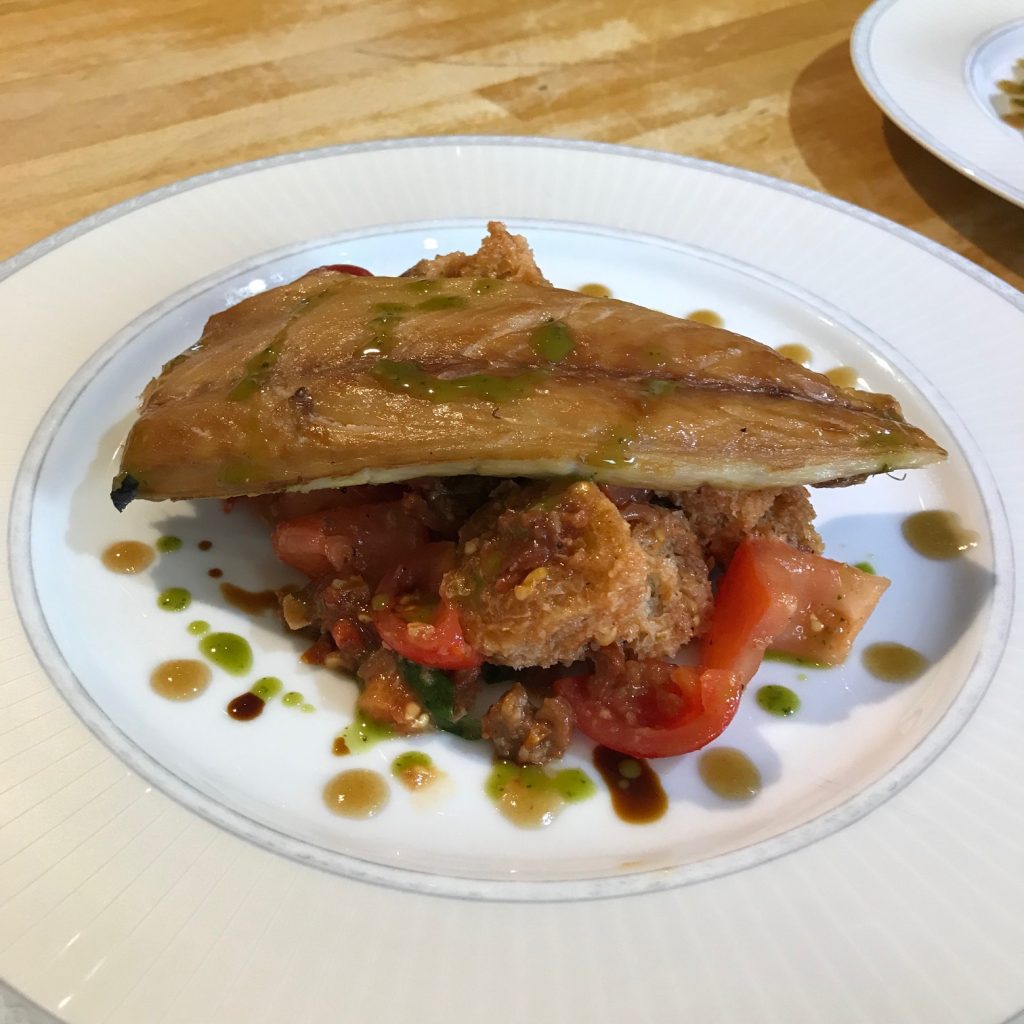 20190604 - Smoked Mackerel with Panzanella