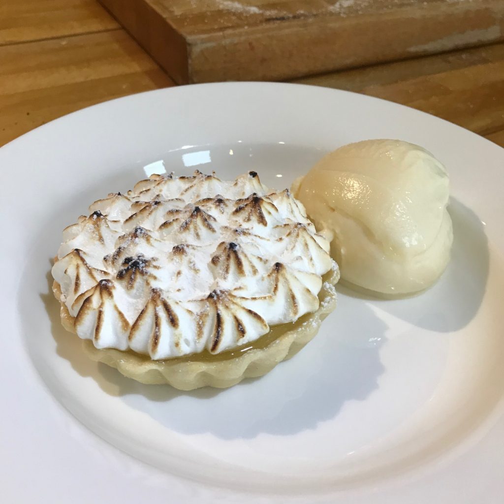 20190618 - Lemon Meringue Pie with Lemon Curd Ice Cream