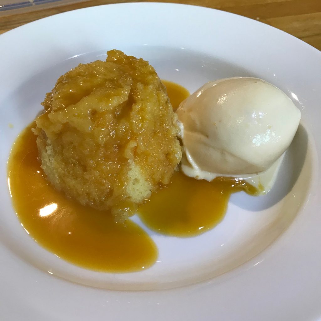 20190619 - Steamed Orange Sponge with Hot Orange Sauce