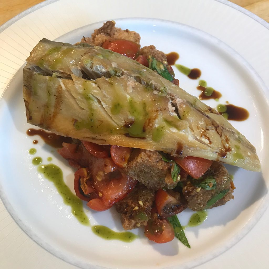 20190625 - Smoked Mackerel with Panzanella