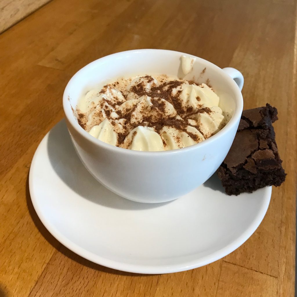 20190627 - Dark Chocolate Cappuccino Mousse with Chocolate Brownie