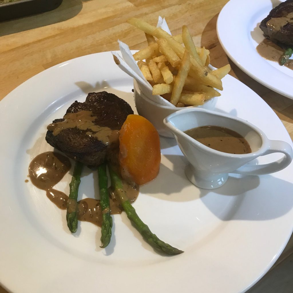 20190705 - Fillet Steak with Black Peppercorn Sauce