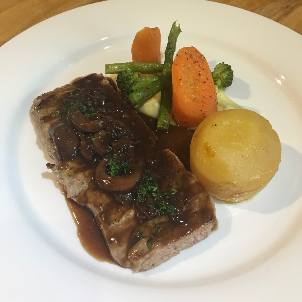 20190712 - Sirloin Steak with Bordelaise Sauce