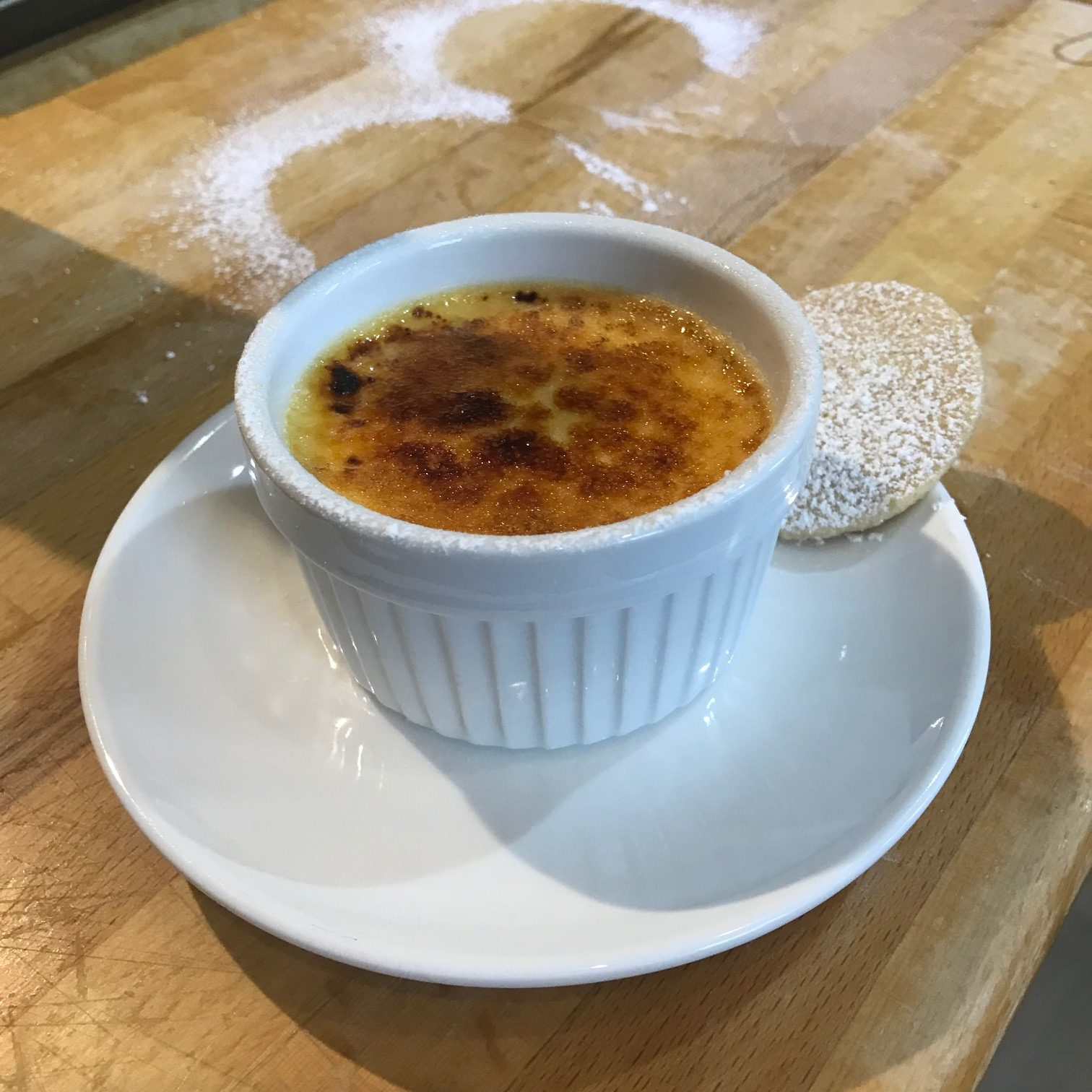 20190807 - Crème Brûlée with Shortbread Biscuits