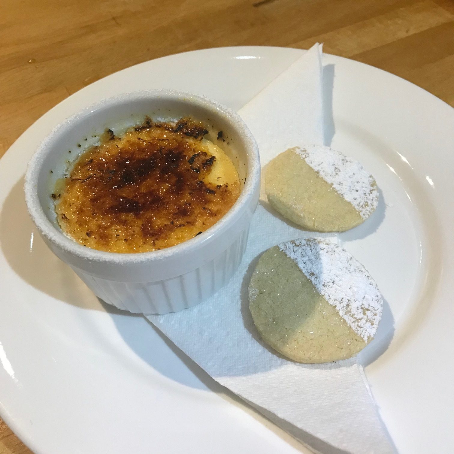 20190828 - Crème Brûlée with Shortbread Biscuits