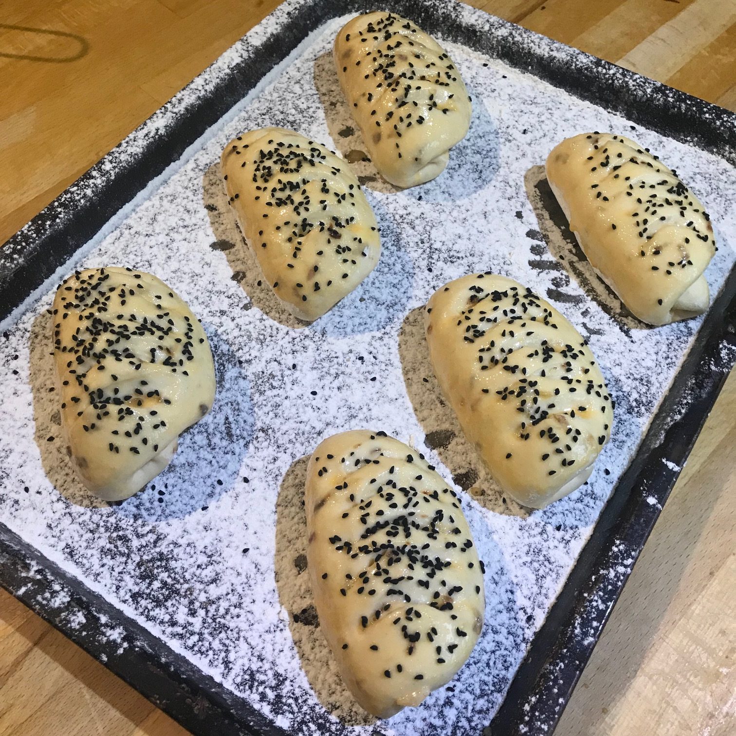 20190910 - Onion Bread Proving