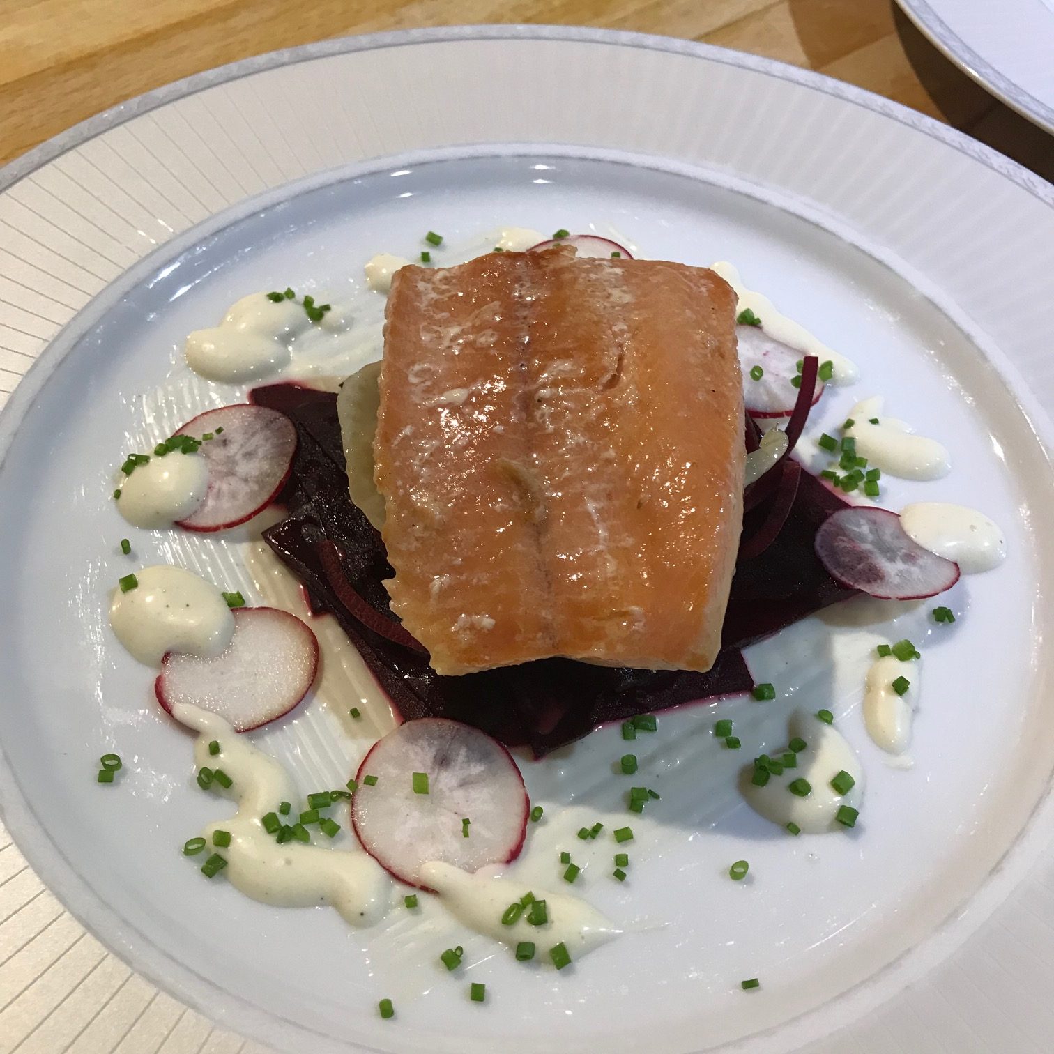 20190910 - Smoked Scottish Trout with Beetroot & Creamed Horseradish