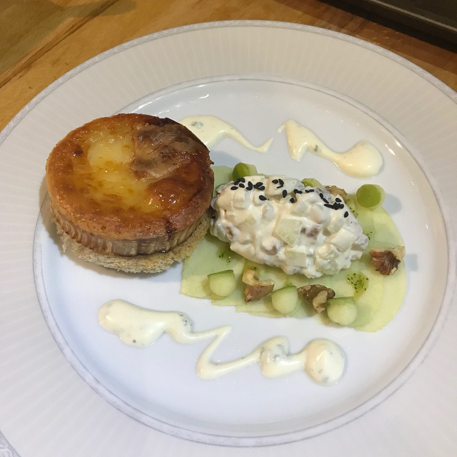 20190919 - Goat's Cheese with Apples, Walnuts & Celery