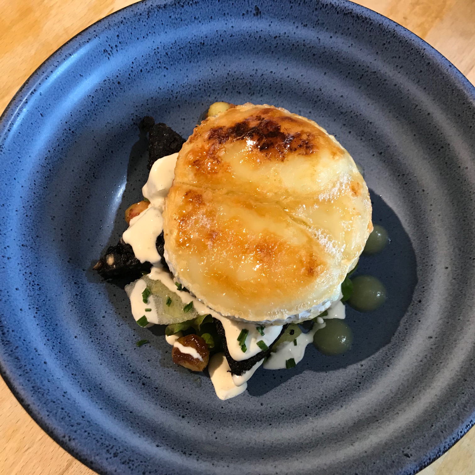 20200826-Goats Cheese, Black Pudding and Apple