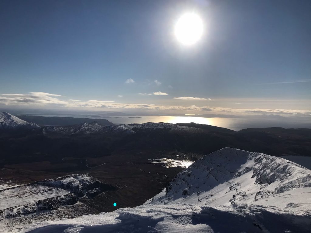 Postcards from Mull Ben More in Winter 20210210-11