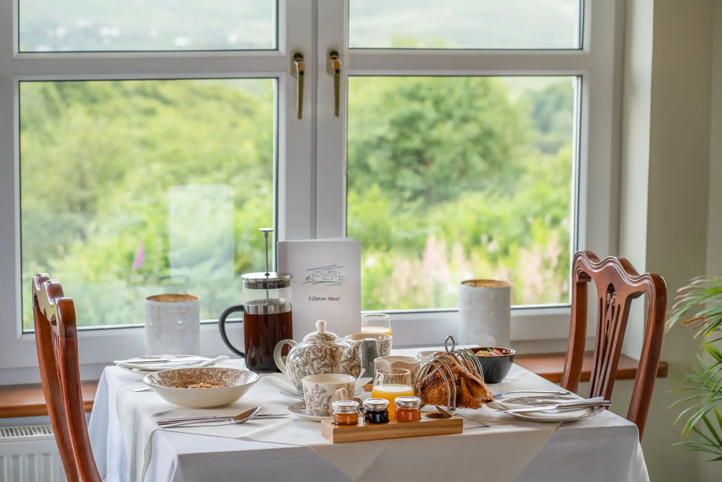 Killoran House Breakfast in the Restaurant